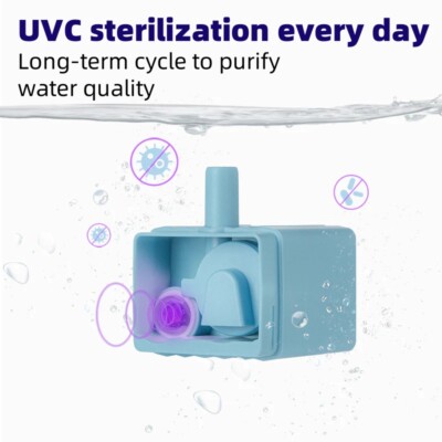 UV Sterilization Component in Pet Water Fountain