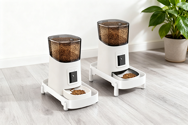 White color variant of Tikpaws Pet Feeder Bracket