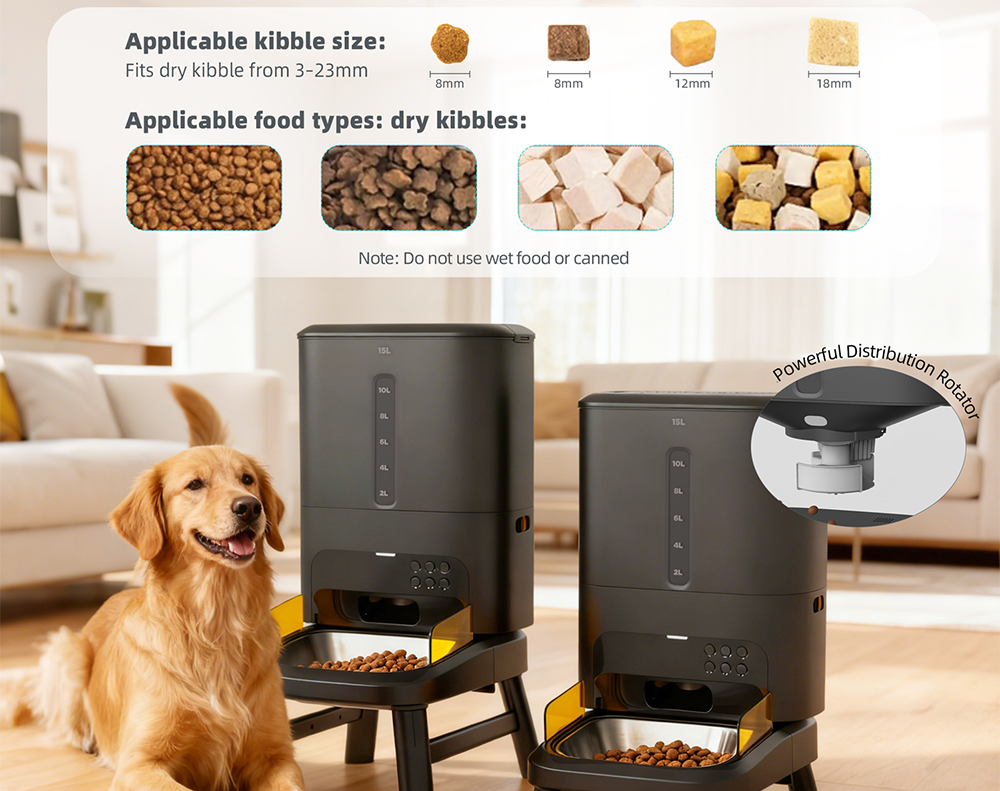 Compatible with Most Dry Foods